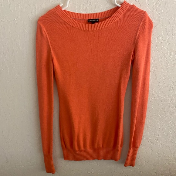 Express Sweaters - Coral Express Sweater
